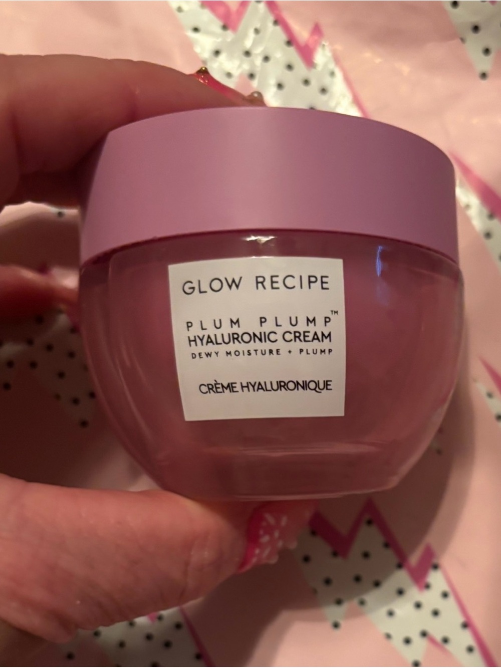 Glow Recipe Pink Plum Plump Hyaluronic Moisture Cream